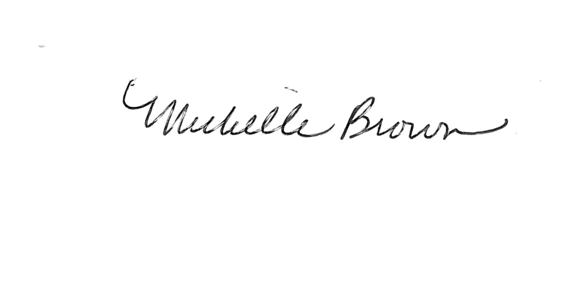 michelle brown signature